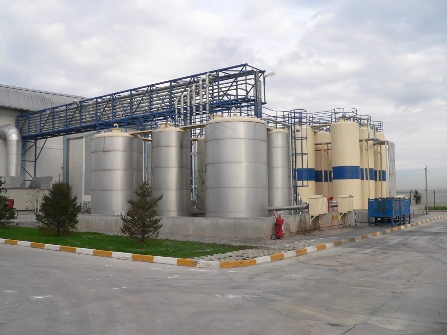 Raw Material Storage Tanks