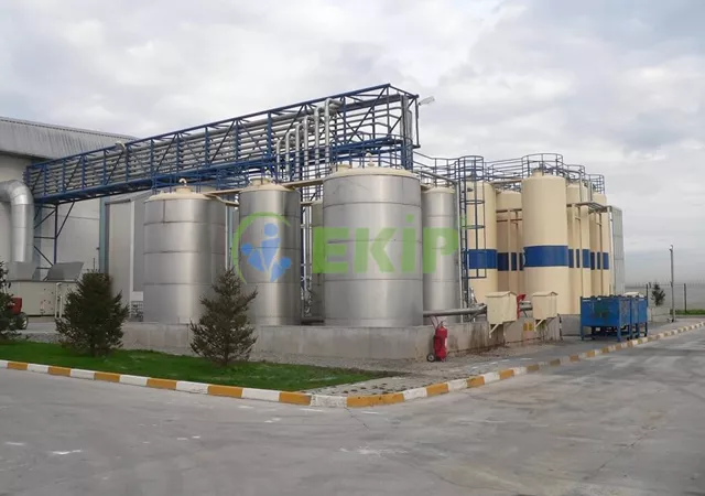 Raw Material Storage Tanks