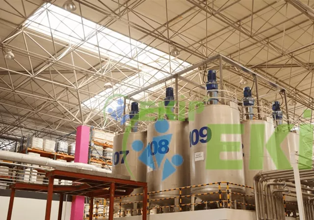 Mixer Product Tanks