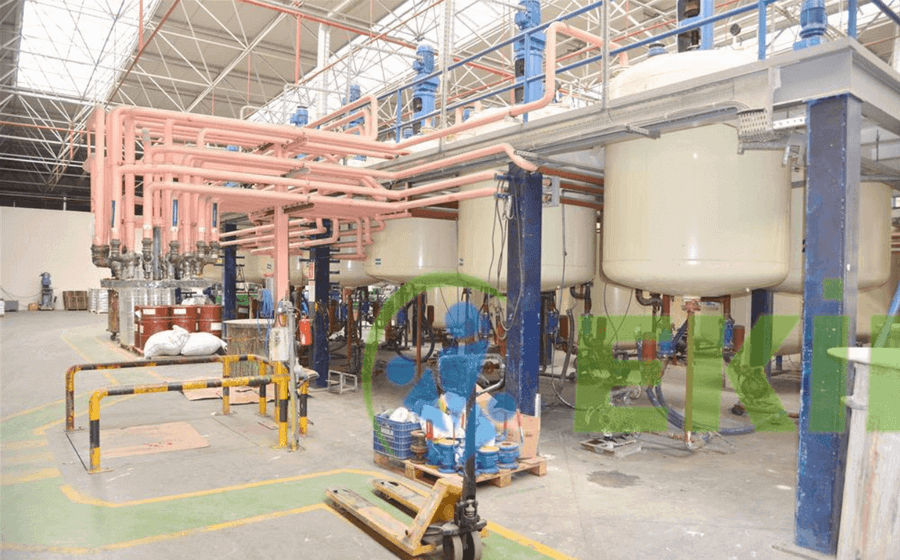 Solvent-Based Paint Production Facilities I Ekip Mühendislik