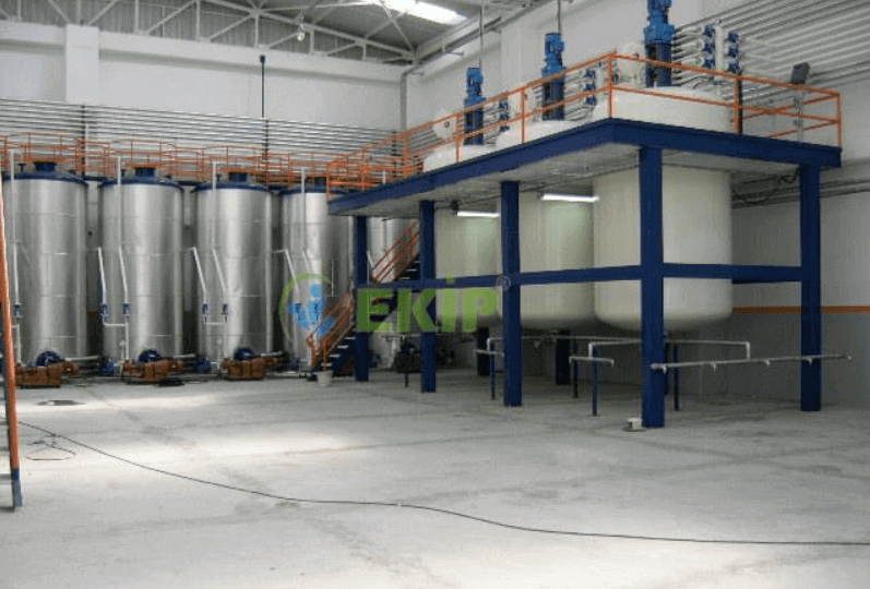 Solvent-Based Paint Production Facilities I Ekip Mühendislik