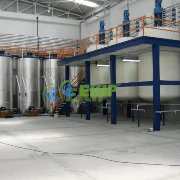 Solvent Base Factory Solvent-Based Paint Production Facilities I Ekip Mühendislik